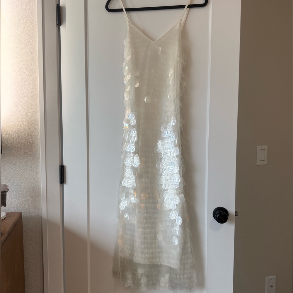 BHLDN Amour Sequin Midi Dress - Picture 5 of 10